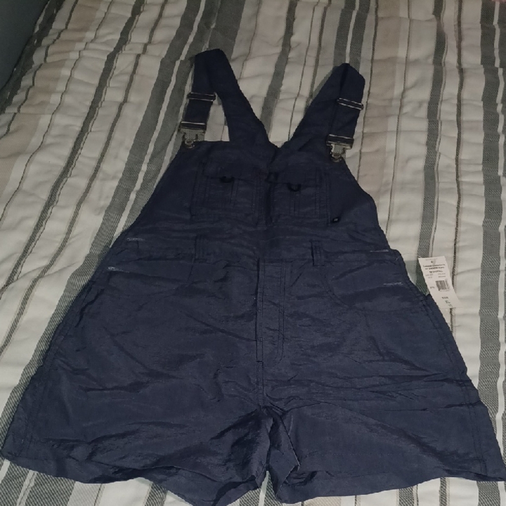 No Boundaries Blue Denim Overalls
